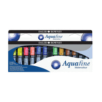 Daler-Rowney Aquafine aquarelverf set 12 × 8 ml