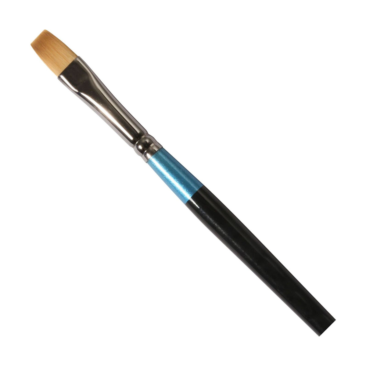 Daler-Rowney Aquafine plat aquarelpenseel, synthetisch, korte steel