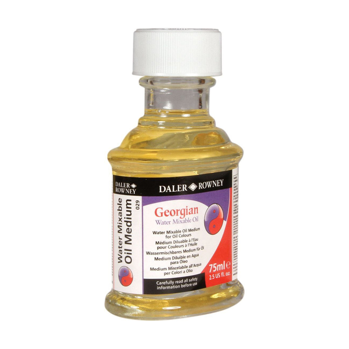 Daler-Rowney Georgian medium voor watervermengbare olieverf 75 ml