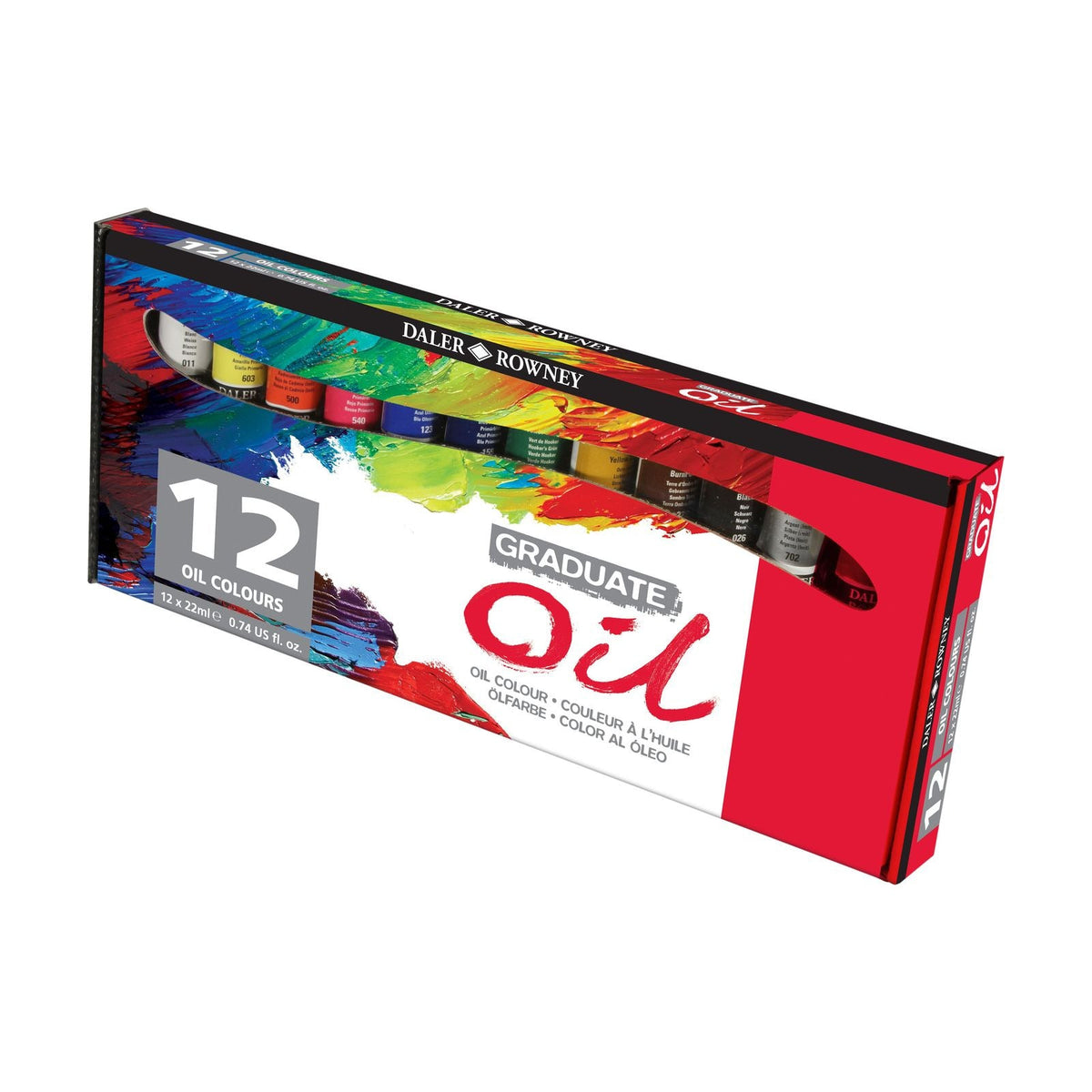 Daler-Rowney Graduate olieverfset 12 × 22 ml