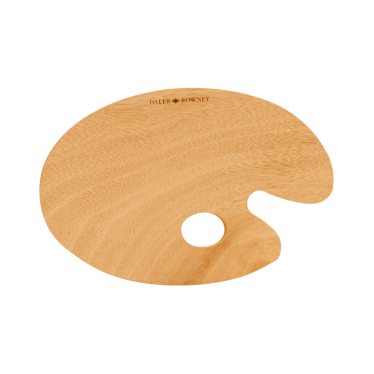 Daler-Rowney ovaal houten schilderspalet 20 × 30 cm