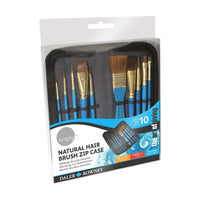 Daler-Rowney Simply aquarelpenselenset, 10 penselen in etui