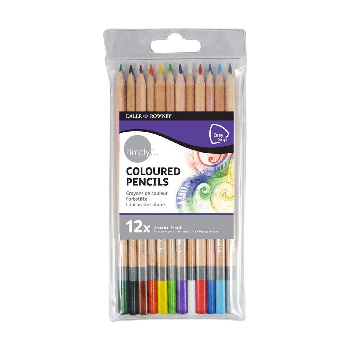 Daler-Rowney Simply kleurpotloden, set van 12
