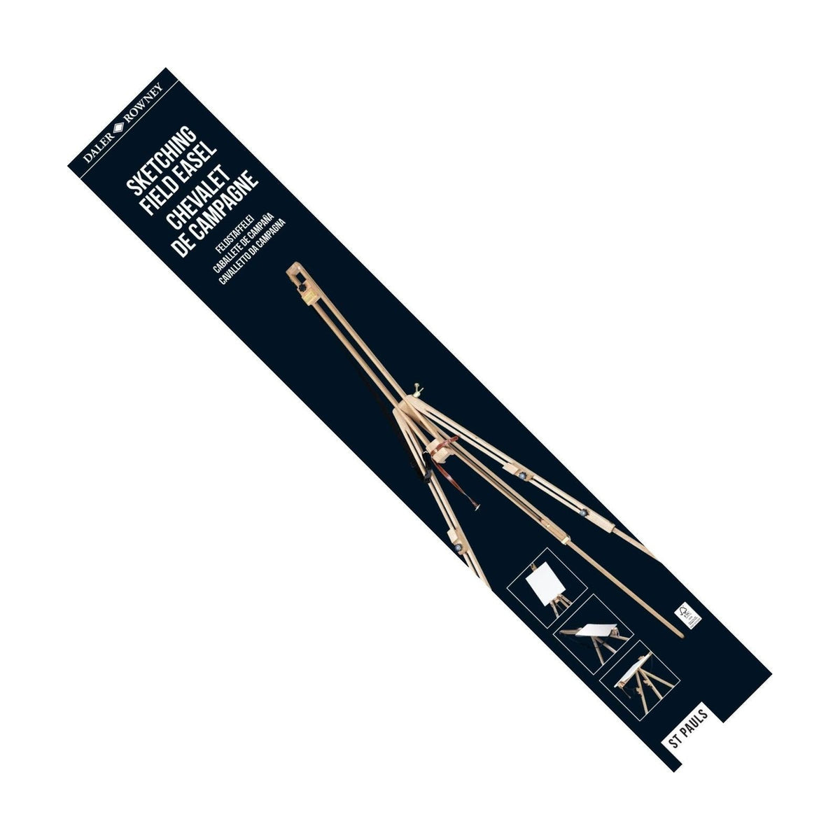 Daler-Rowney St Pauls veldezel van beukenhout, 1,6 kg