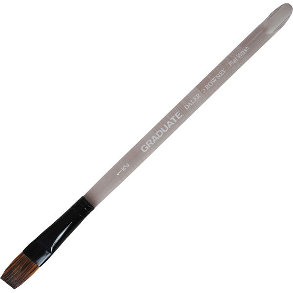 Daler-Rowney Graduate plat penseel, pony- en synthetisch haar