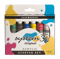 Daler-Rowney System3 acrylverfset 6 × 22 ml