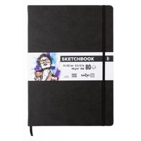 DARWI For You schetsboek Black A4, 140 g/m², 80 vel