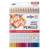 DARWI kleurpotloden, set van 36 stuks