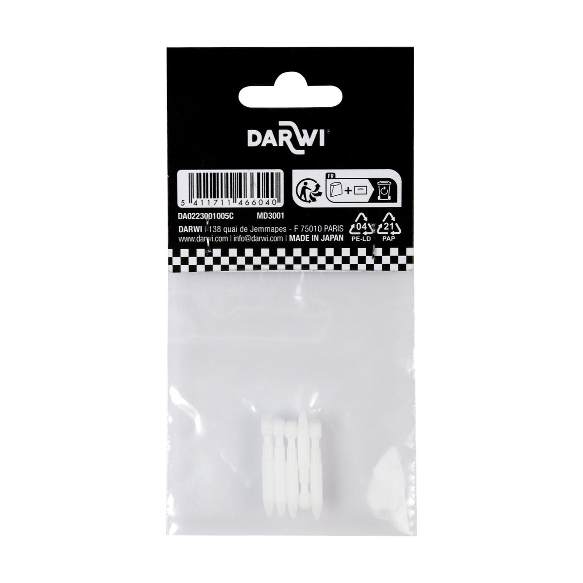 DARWI Marbel reservepunten 0,7 mm, 5 stuks – afbeelding 3