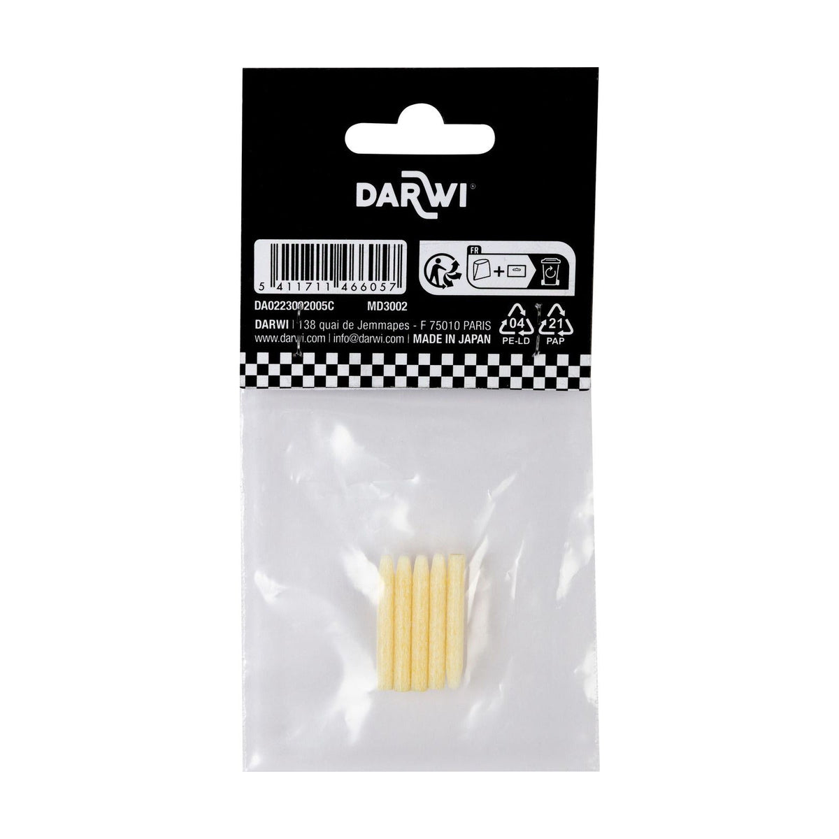 DARWI Marbel reservepunten voor stiften 2 mm, 5 stuks