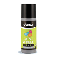 DARWI Paint & Peel 3-in-1 afpelbare glasverf 80 ml – grijs
