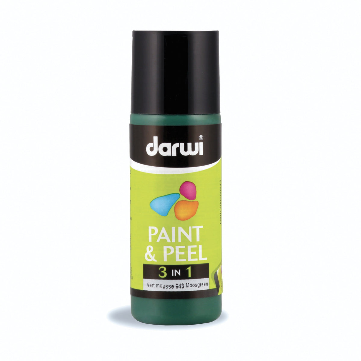 DARWI Paint & Peel 3-in-1 afpelbare glasverf 80 ml