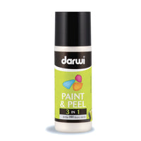 DARWI Paint & Peel 3-in-1 afpelbare glasverf 80 ml – parelmoer