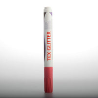 DARWI TEX glitter fabric markers, 6 ml – pink