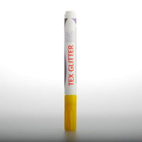 DARWI TEX glitter fabric markers, 6 ml – Yellow