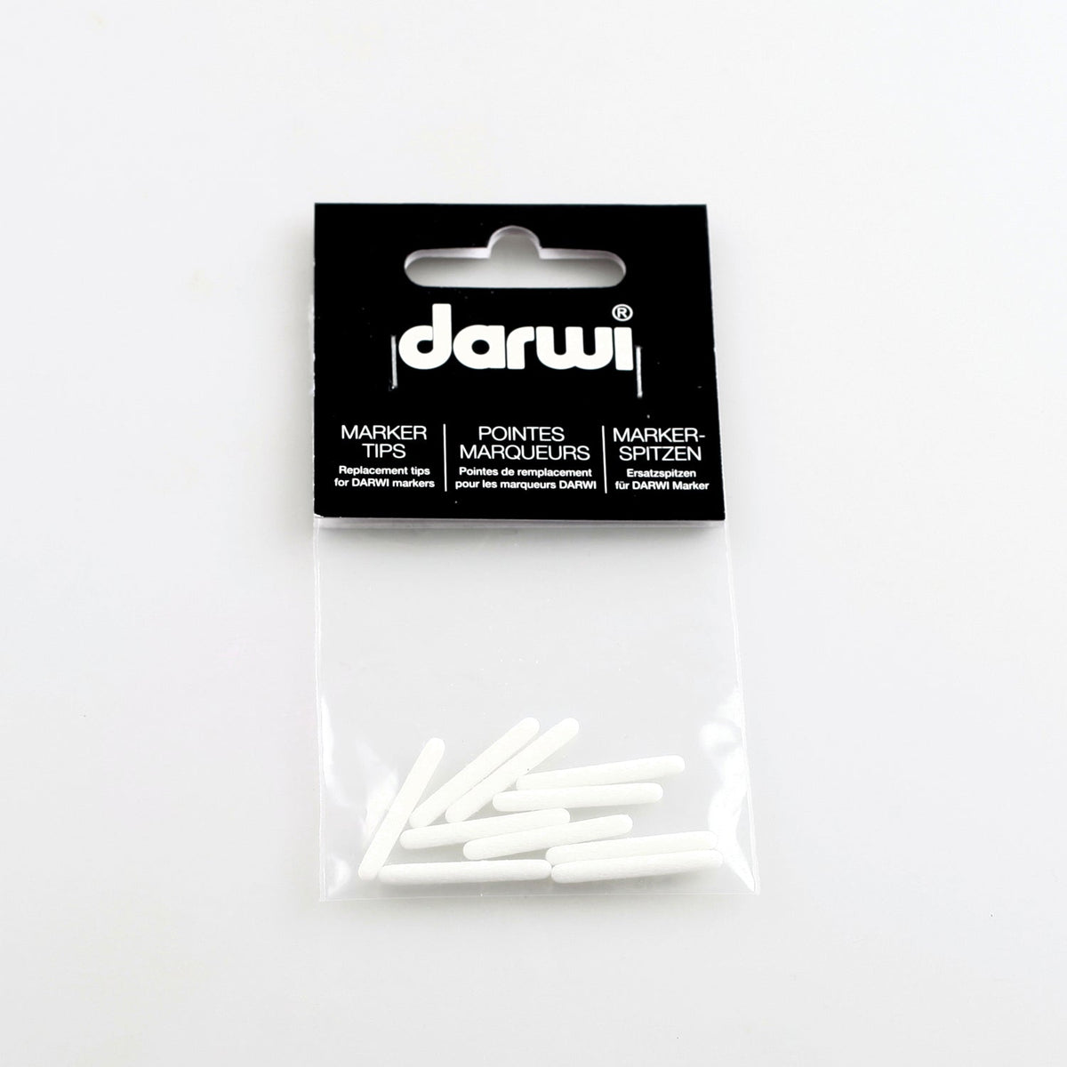 Darwi Tex Glitter vervangpunten 2 mm, 10 stuks