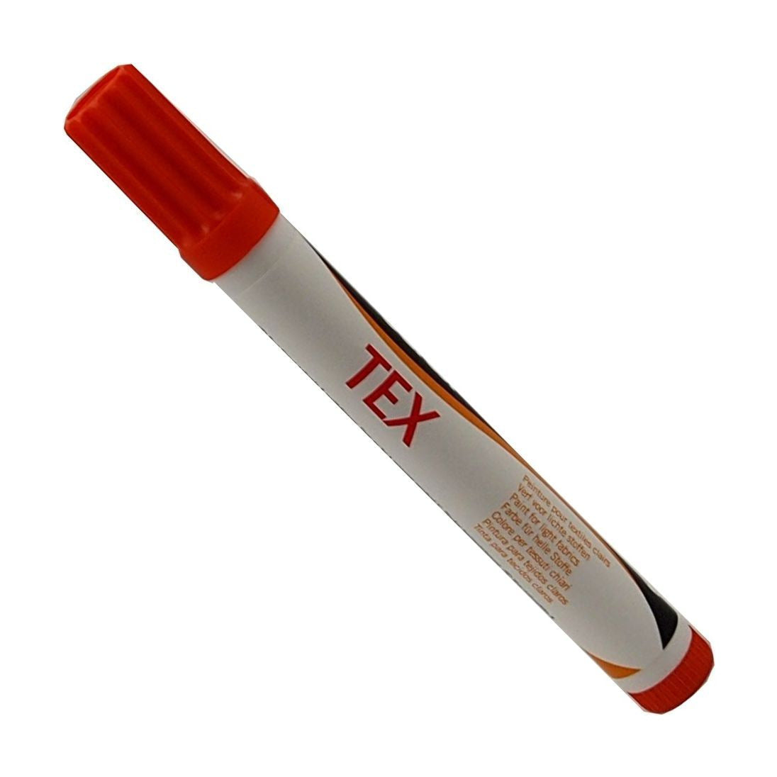 Darwi Tex textielstift 6 ml, punt 2 mm – Oranje