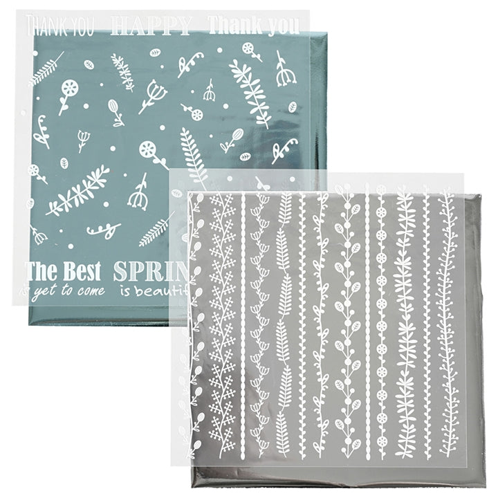 Decorative and Metallic Transfer Foils 2-in-1 | various options — image 2