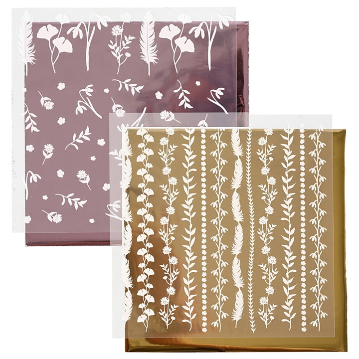 Decorative and Metallic Transfer Foils 2-in-1 | various options — image 3