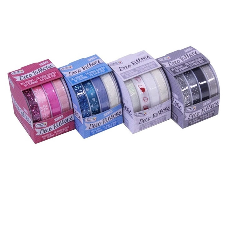 Decorative Ribbon Set of 4 | various shades