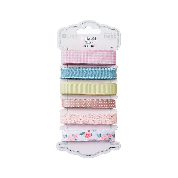 Satijnlint DP Craft – 6 linten van 2 m – afbeelding 4