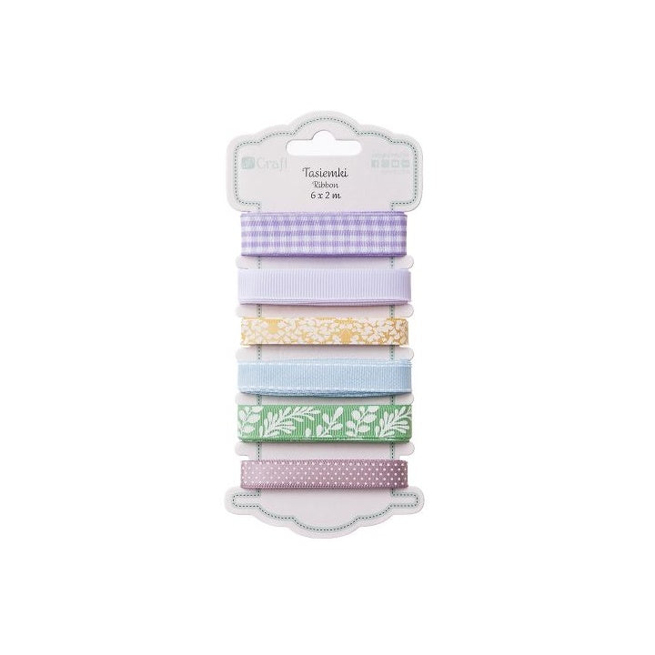 Satijnlint DP Craft – 6 linten van 2 m – afbeelding 5