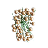 Decoratieve hulstbessen DP Craft, 24 stuks – afbeelding 5