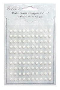 DP Craft decoratieparels zelfklevend 5 mm, 100 stuks – afbeelding 3