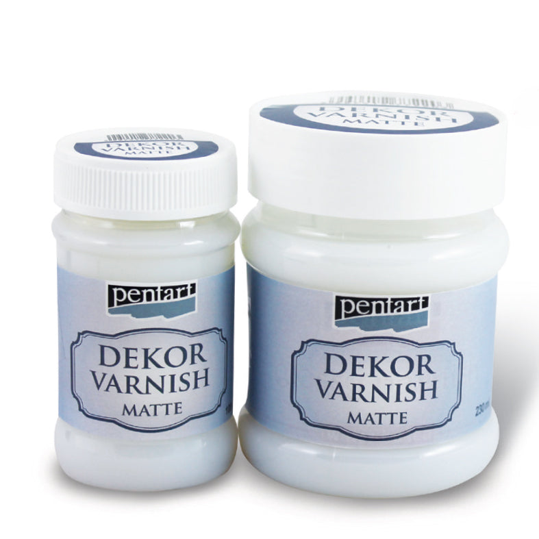 Pentart decoratievernis mat 100, 230 en 500 ml – afbeelding 3