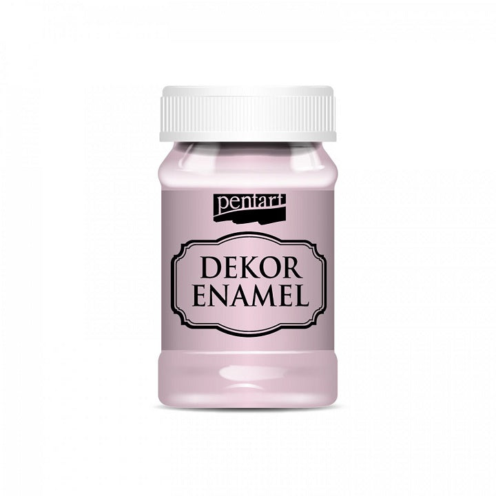 Pentart acrylverf met emaille-effect 100 ml – afbeelding 2