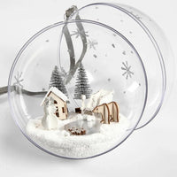 DIY Christmas Ornament Ball with Decoration