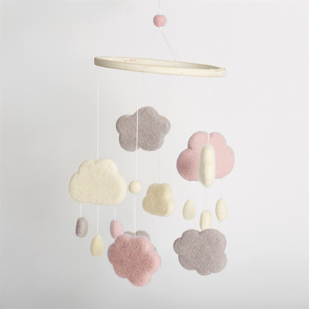 Docrafts naaldviltset roze dromenvanger – afbeelding 3