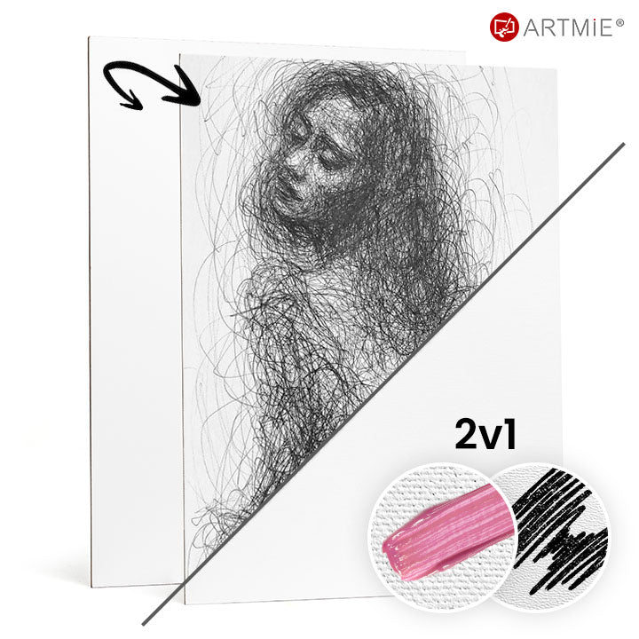 Canvasboard ARTMiE, katoen op HDF 3 mm – afbeelding 5