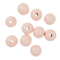 Houten kralen 2,5 cm DP Craft – 10 stuks – afbeelding 3