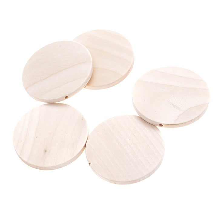 Houten schijfkralen DP Craft – 20 tot 50 mm – afbeelding 3