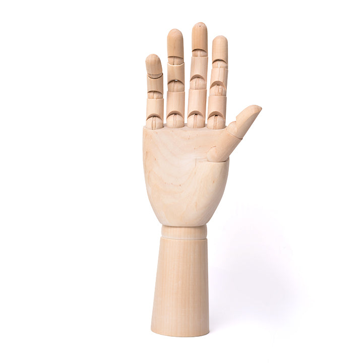 Nevskaya Palitra houten modelhand, man of vrouw, 15 gewrichten