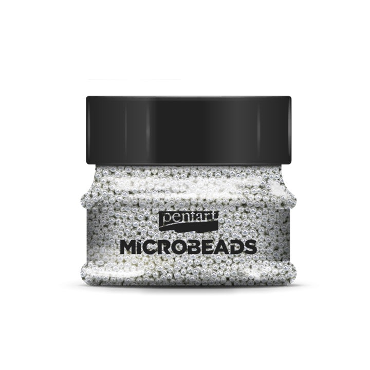 Pentart microglaskralen 0,8–1 mm, 40 g