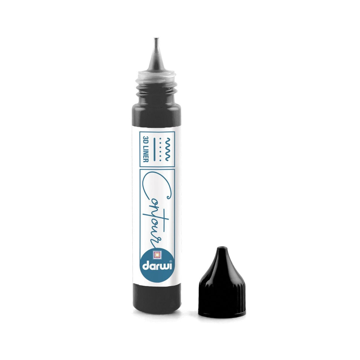 Darwi Glass contourpasta voor glas 30 ml – afbeelding 4