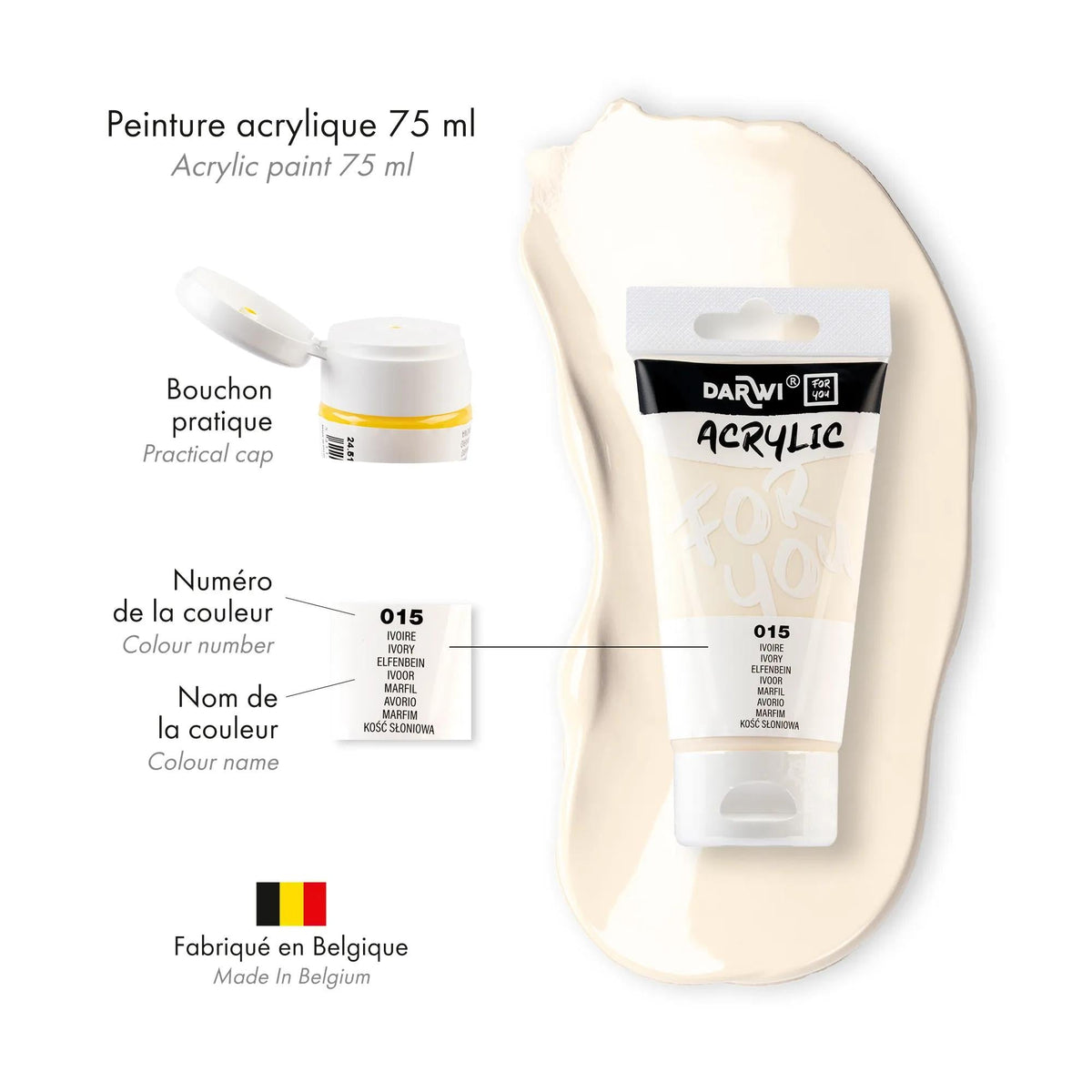 Acrylverf Darwi Acryl 75 ml – afbeelding 5