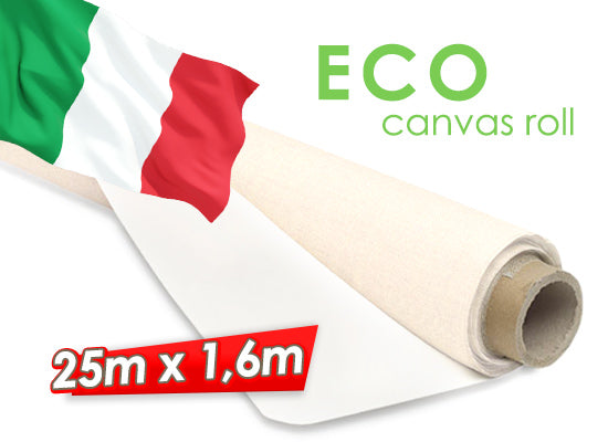 ECO Canvas Roll, 25 Meters | various widths — image 1