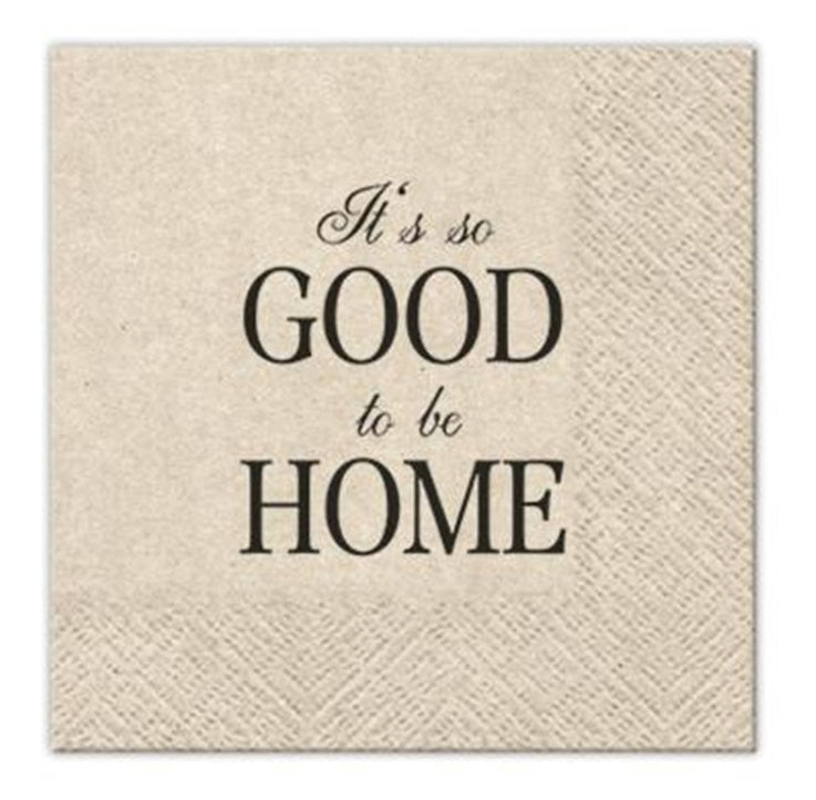 Eco Decoupage Napkins Good to Be Home - 1 pc