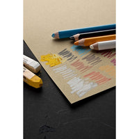 FABRIANO Brown TONED SAND Drawing Pad | various sizes, image 1