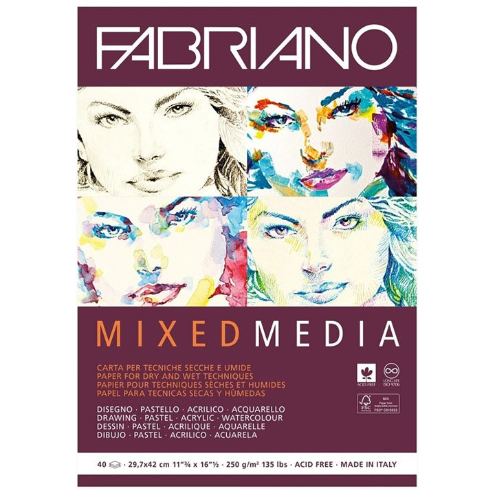 FABRIANO Mixed Media Sketch Pad | Various sizes, image 3