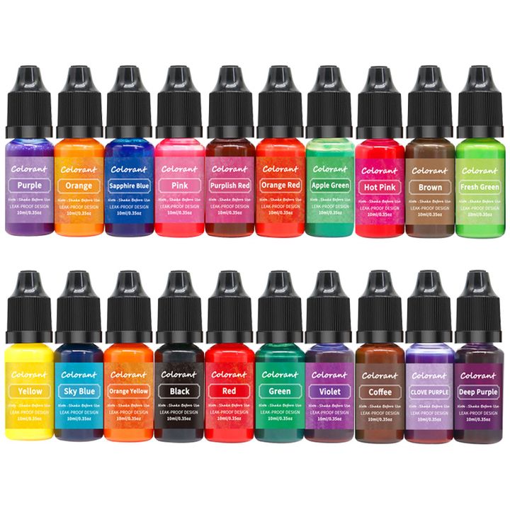 Colorant vloeibaar pigment voor kaarsen en zeep, 10 ml