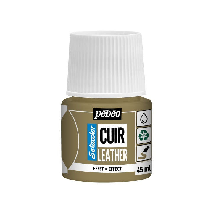 Pébéo Setacolor Effect verf voor leer 45 ml – afbeelding 4
