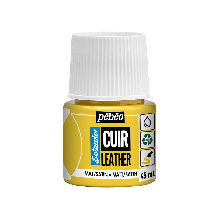 Pébéo Setacolor mat/satijn verf voor leer 45 ml – afbeelding 6