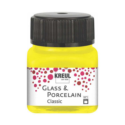 Kreul Hobby Line Porcelain Brillant 160 °C porseleinverf 20 ml – afbeelding 3