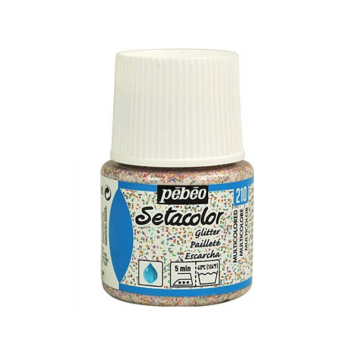 Pébéo Setacolor Glitter textielverf 45 ml – afbeelding 2