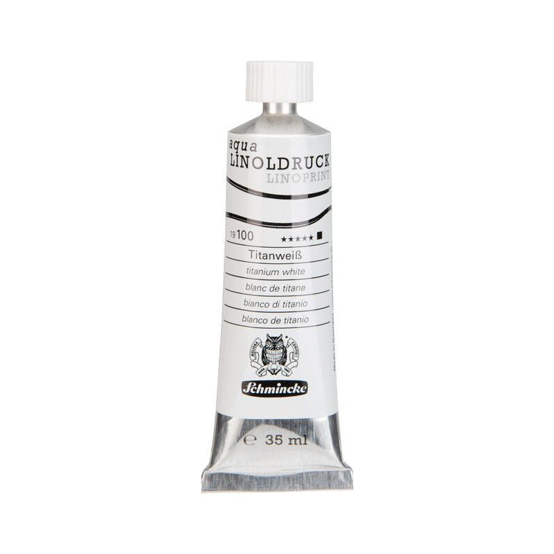 Schmincke aqua-LINOPRINT drukinkt voor linosnede 35 ml