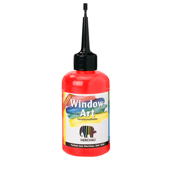 Nerchau Window Art glasverf op folie 80 ml – afbeelding 4